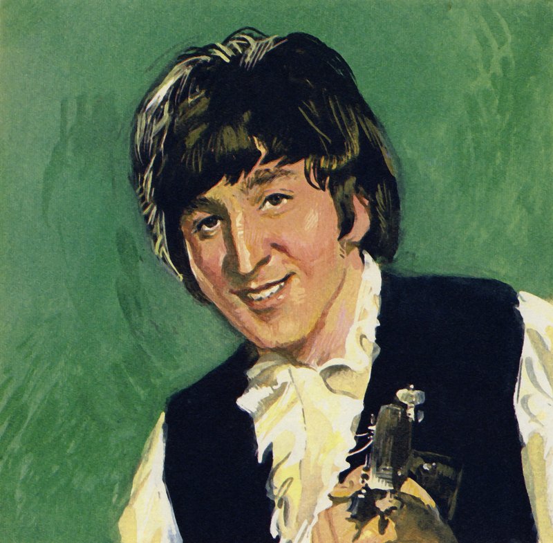 John Lennon z The Beatles autorstwa English School