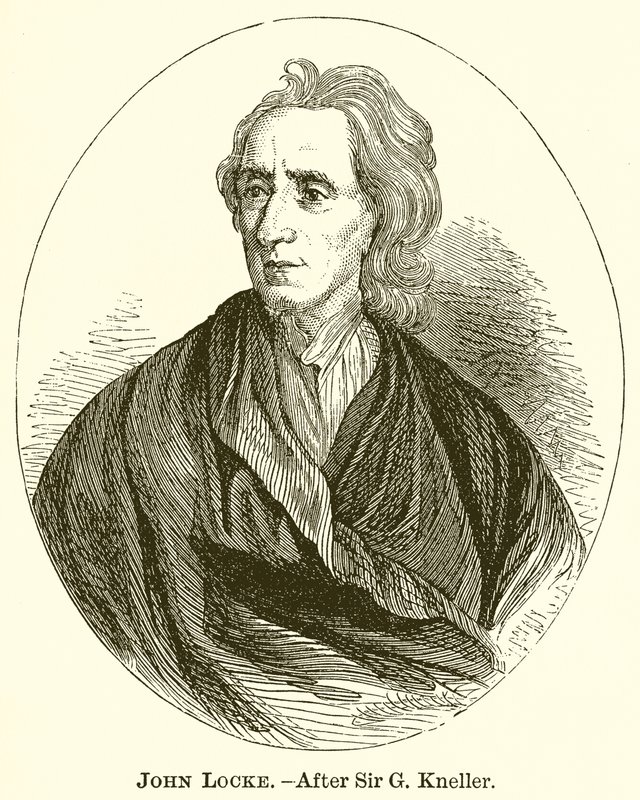 John Locke – po sir G. Knellerze autorstwa English School