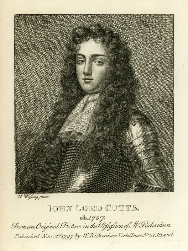 John Lord Cutts autorstwa English School