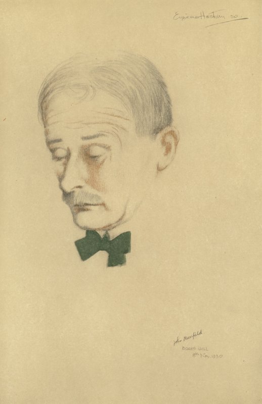 John Masefield, angielski poeta autorstwa English School