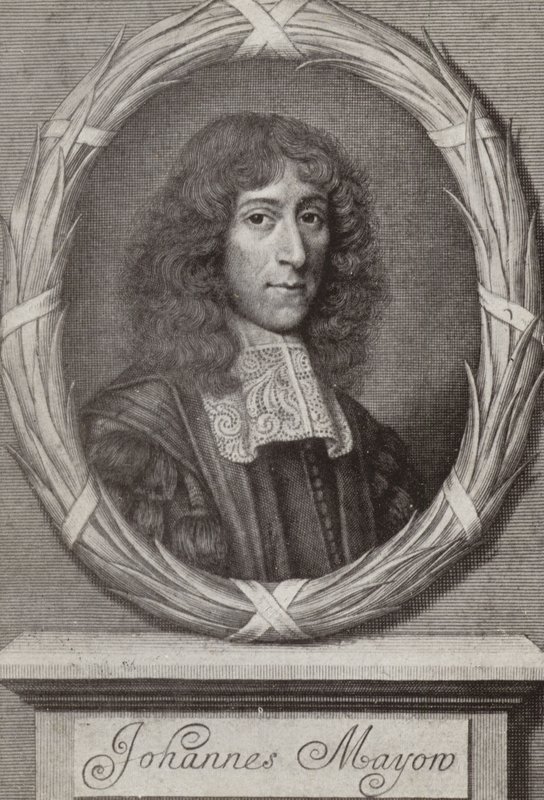 John Mayow (1641-1679), angielski chemik autorstwa English School