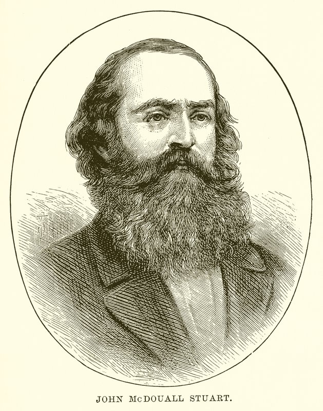 John McDouall Stuart autorstwa English School