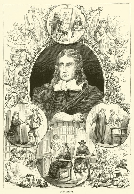 John Milton (Grawerowanie) autorstwa English School