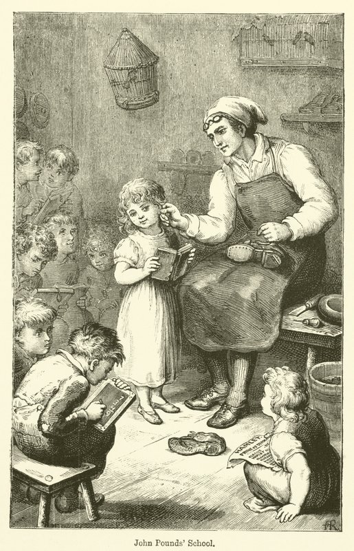Szkoła Johna Poundsa (grafika) autorstwa English School