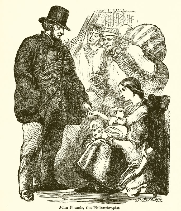John Pounds Filantrop autorstwa English School