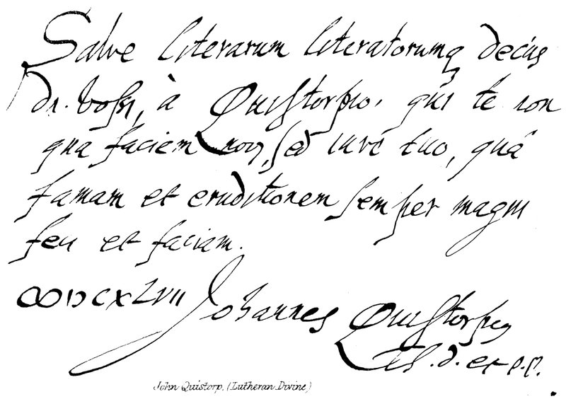 John Quistorp (Boski Luterański) autorstwa English School