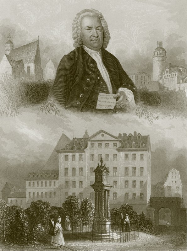 Jan Sebastian Bach autorstwa English School