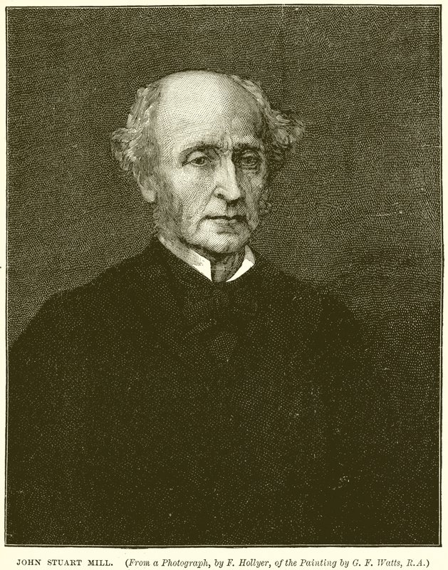 John Stuart Mill autorstwa English School