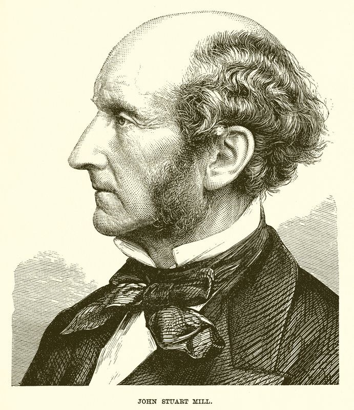 John Stuart Mill autorstwa English School