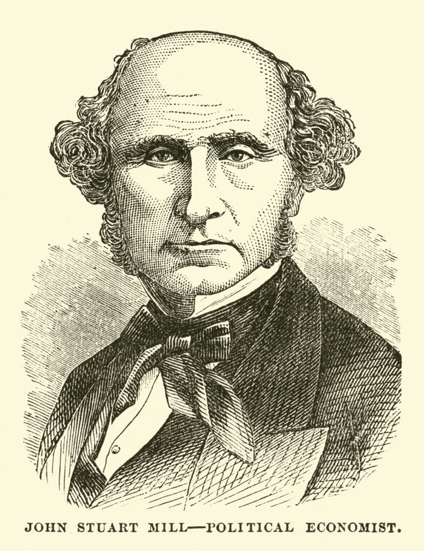 John Stuart Mill, ekonomista polityczny autorstwa English School