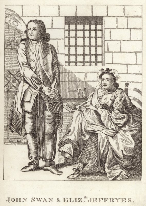 John Swan i Elizabeth Jeffryes autorstwa English School