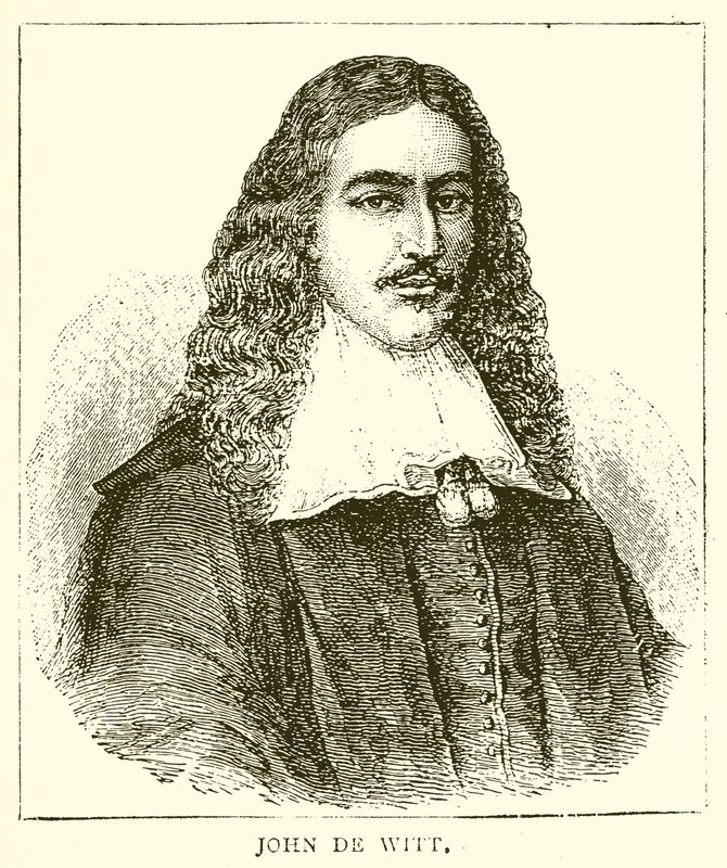 John de Witt autorstwa English School