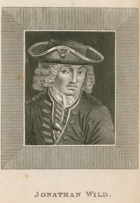 Jonathan Wild, znany przestępca i złodziej autorstwa English School