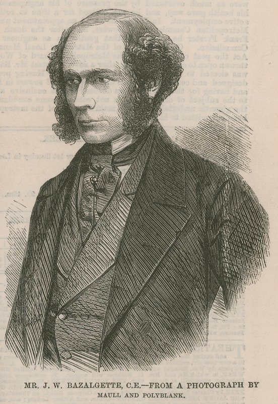 Józef Bazalgette autorstwa English School