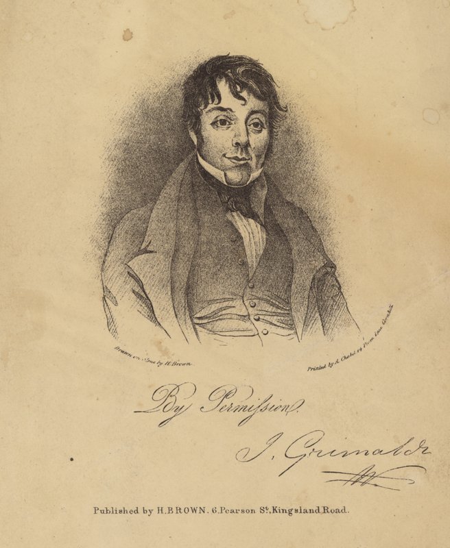 Józef Grimaldi autorstwa English School