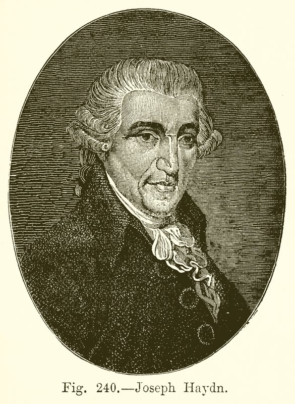 Józef Haydn autorstwa English School