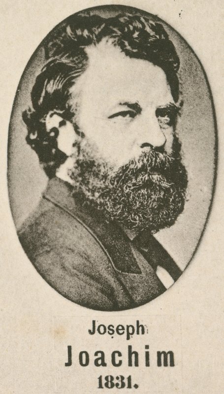 Józef Joachim (rycina) autorstwa English School