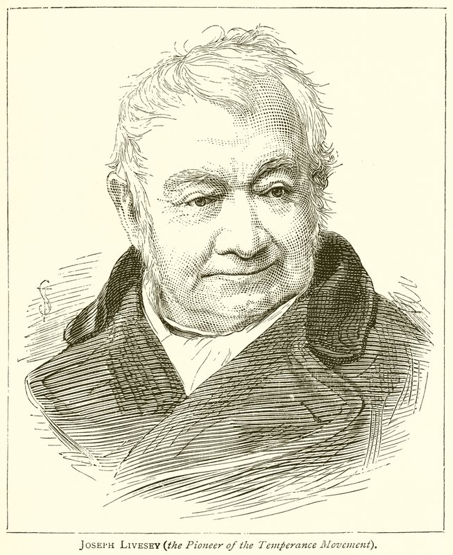 Joseph Livesey (pionier ruchu wstrzemięźliwości) autorstwa English School