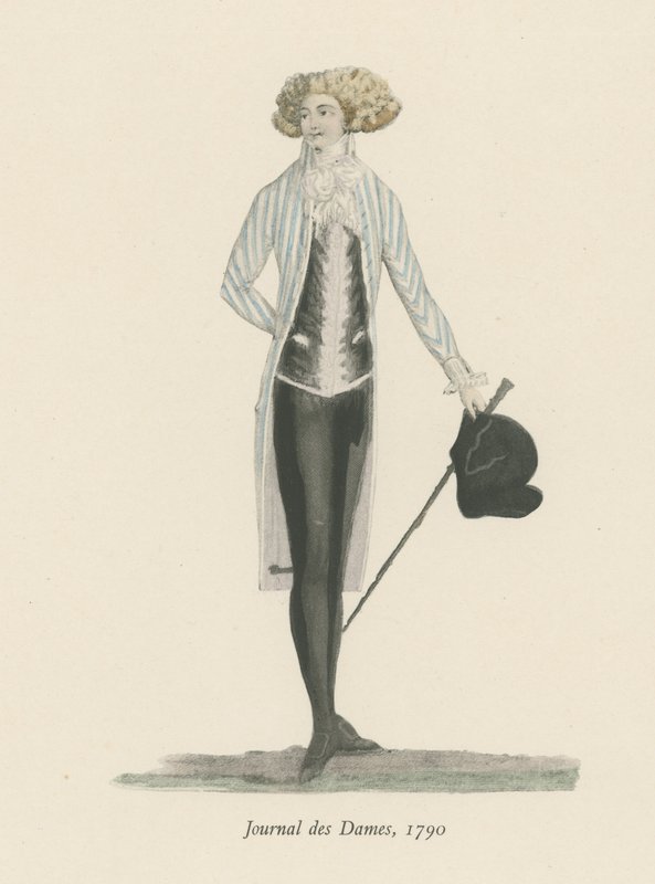 Dziennik damski, 1790 autorstwa English School