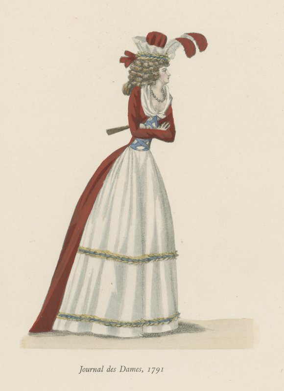 Dziennik damski, 1791 autorstwa English School