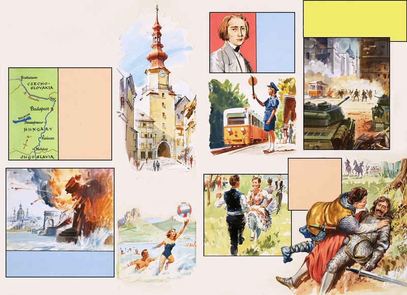Podróż w dół Dunaju autorstwa English School