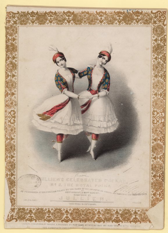 Julliens świętowało Polki, nr 2, Królewska Polka autorstwa English School