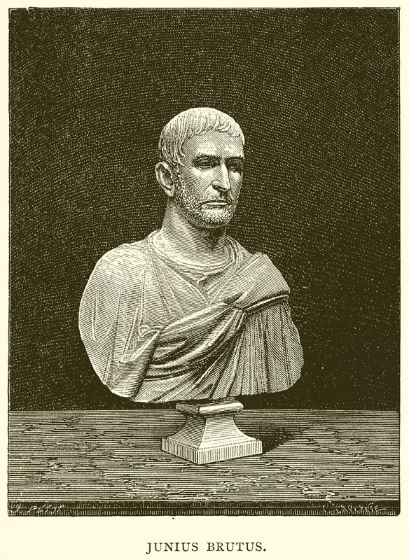 Junius Brutus autorstwa English School