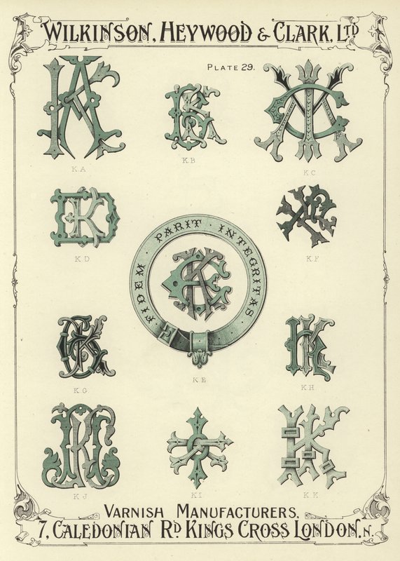 KA, KB, KC, KD, KE, KF, KG, KH, KJ, KI, KK autorstwa English School