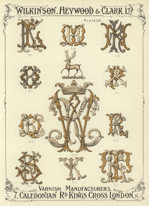 KL, KM, KN, KO, KW, KP, KQ, KR, KS, KY, KT autorstwa English School