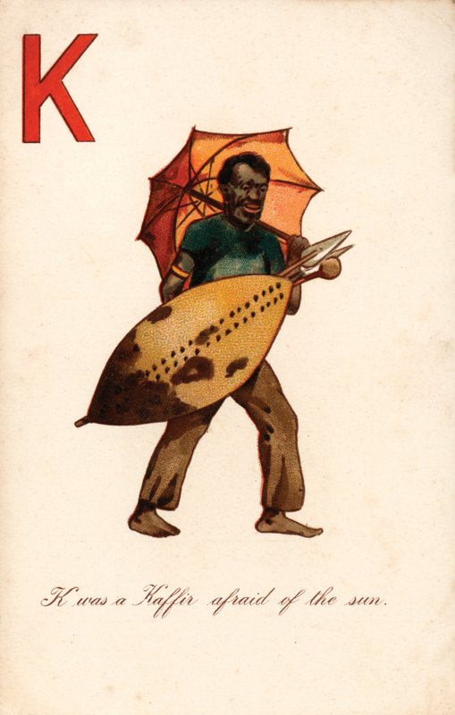K, Kaffir (kolor lito) autorstwa English School