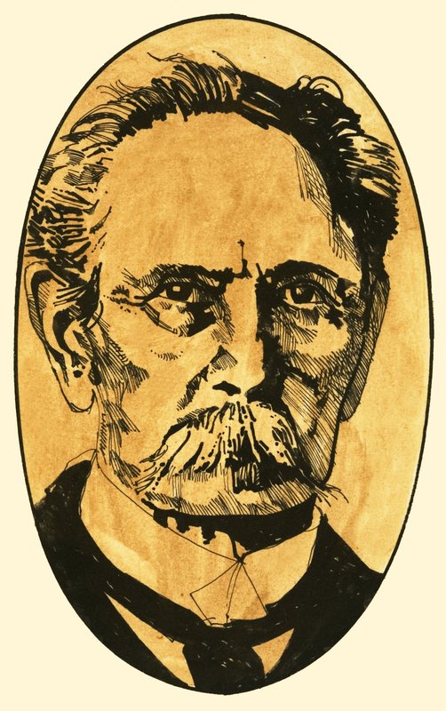 Karl Benz, słynny inżynier autorstwa English School