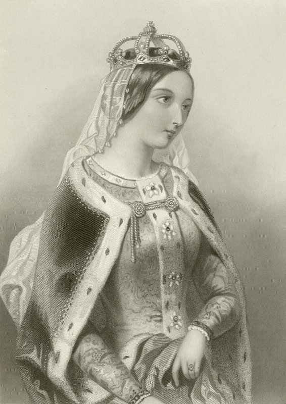 Katarzyna Valois, królowa króla Henryka V autorstwa English School