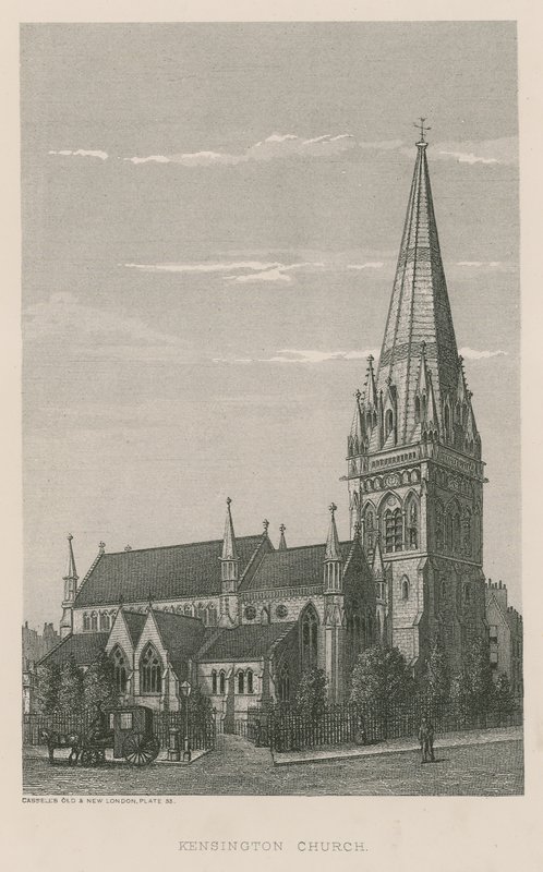 Kościół Kensington, Londyn autorstwa English School