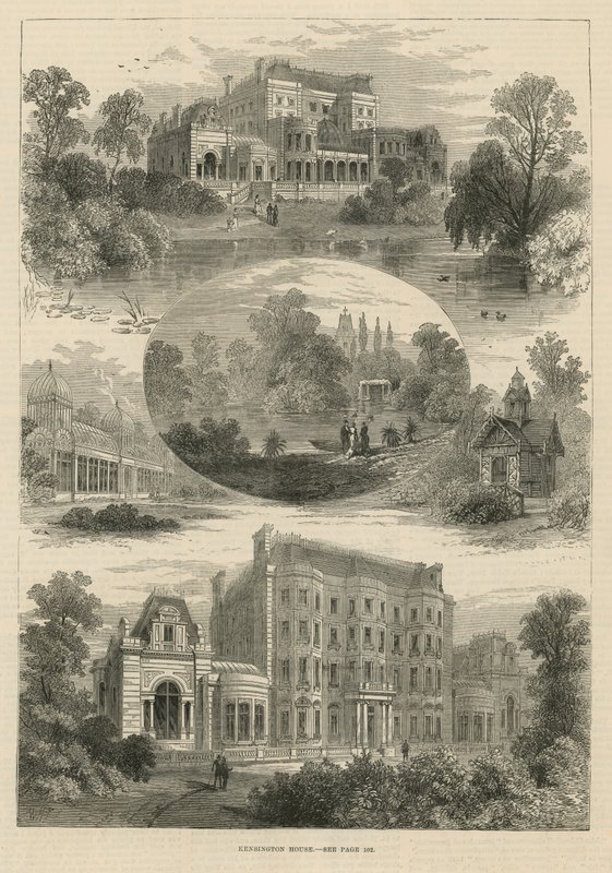 Kensington House, Londyn autorstwa English School