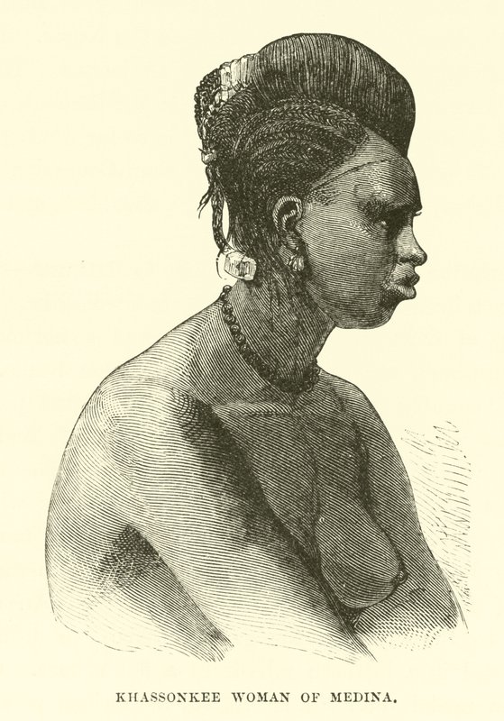 Khassonkee kobieta z Medina autorstwa English School