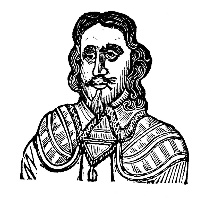 Król Karol I (drzeworyt) autorstwa English School