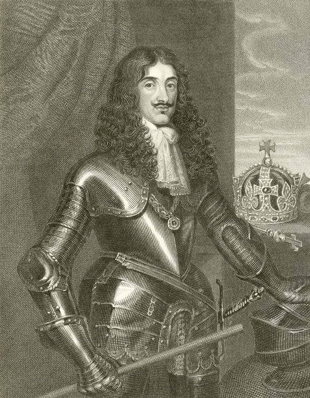 Król Karol II autorstwa English School