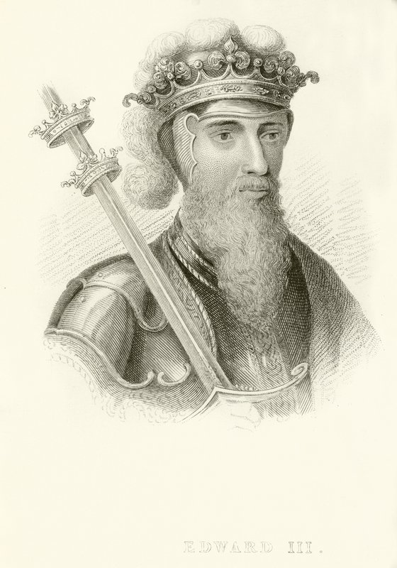 Król Edward III autorstwa English School