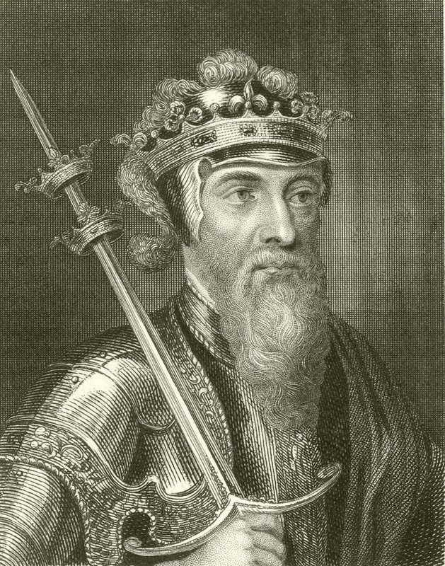 Król Edward III autorstwa English School