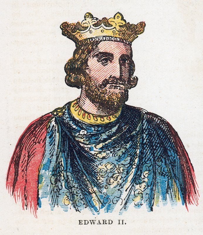 Król Edward II autorstwa English School