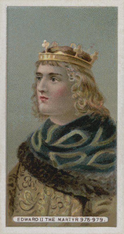 Król Edward II, Męczennik autorstwa English School