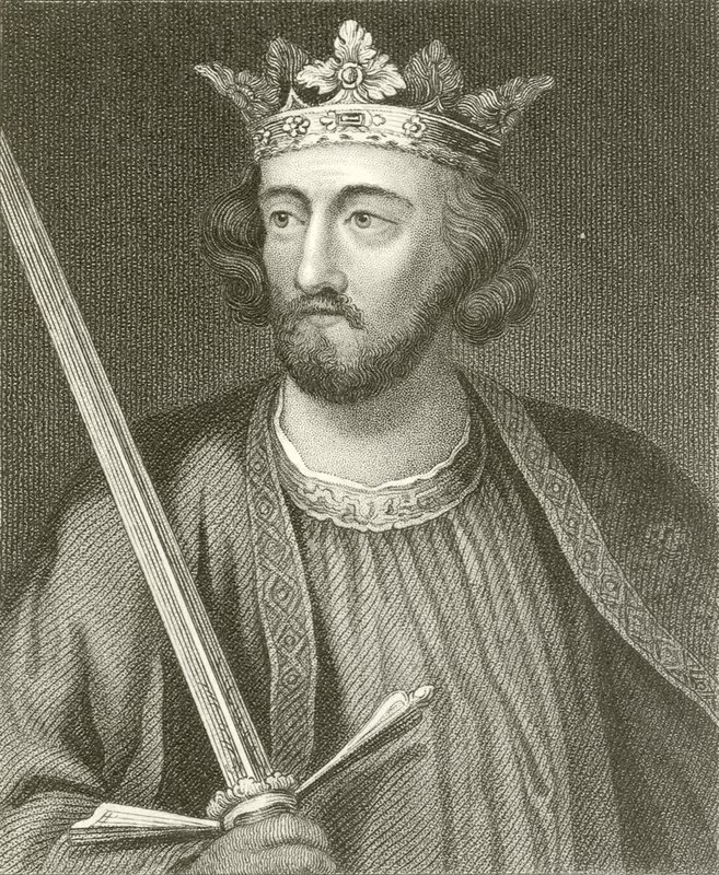 Król Edward I autorstwa English School