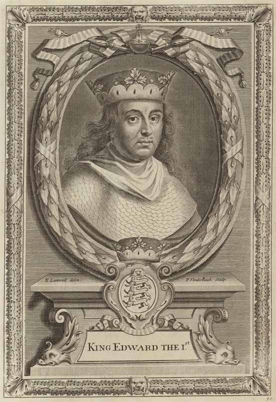 Król Edward I Anglii autorstwa English School