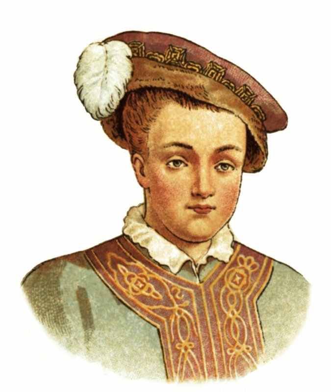 król Edward V autorstwa English School