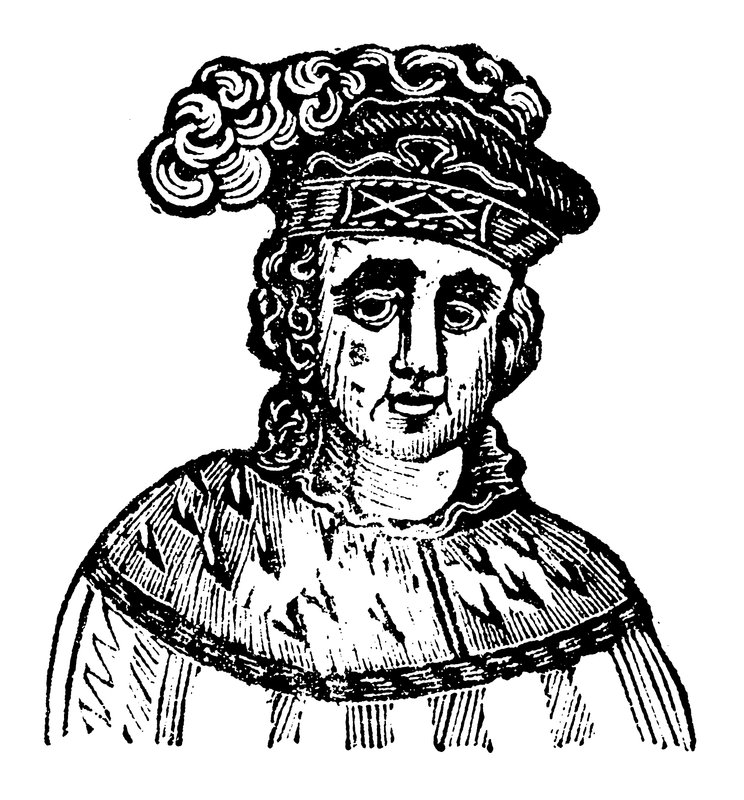 Król Edward V (drzeworyt) autorstwa English School