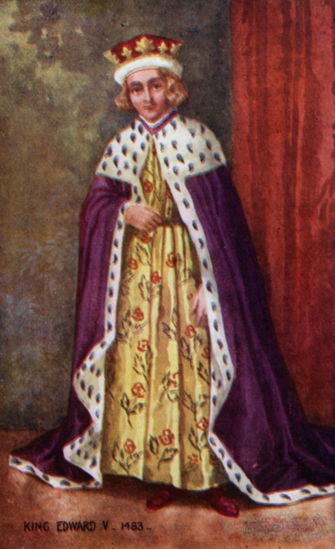 Król Edward V autorstwa English School