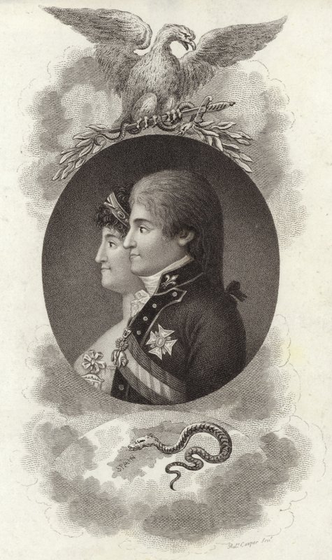 Król Ferdynand VII Carlos Maria Isidoro z Hiszpanii autorstwa English School