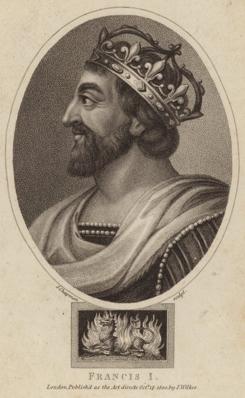 Król Franciszek I z Francji autorstwa English School