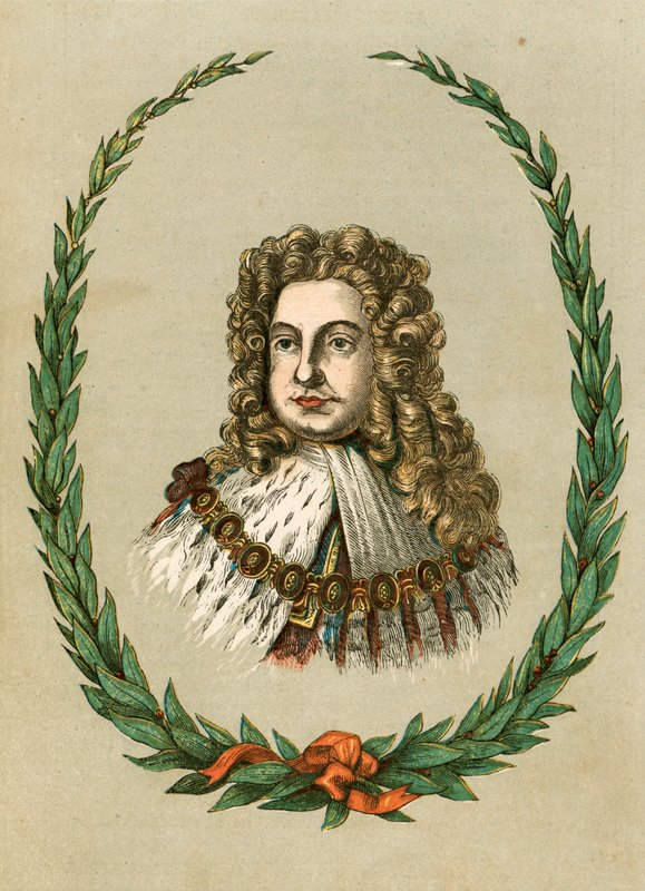 Król Jerzy III autorstwa English School