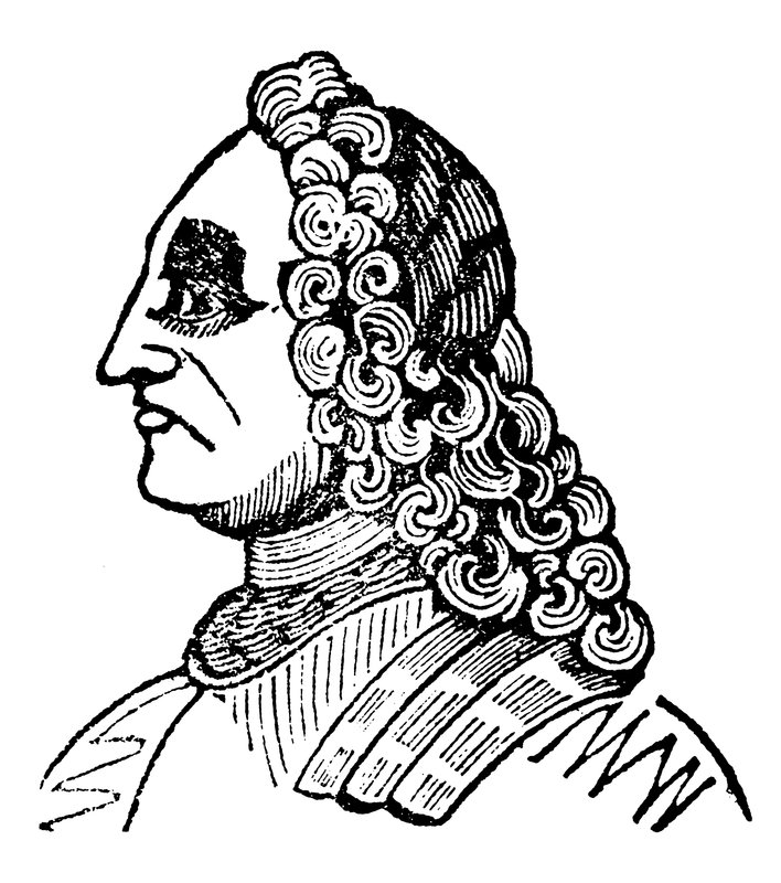 Król Jerzy II (drzeworyt) autorstwa English School